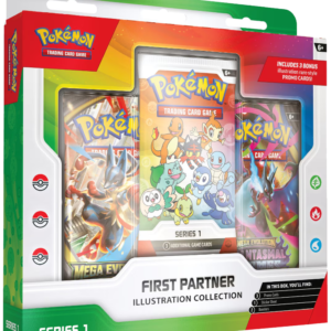 Pokemon First Partner Illustration Collection - Series 1